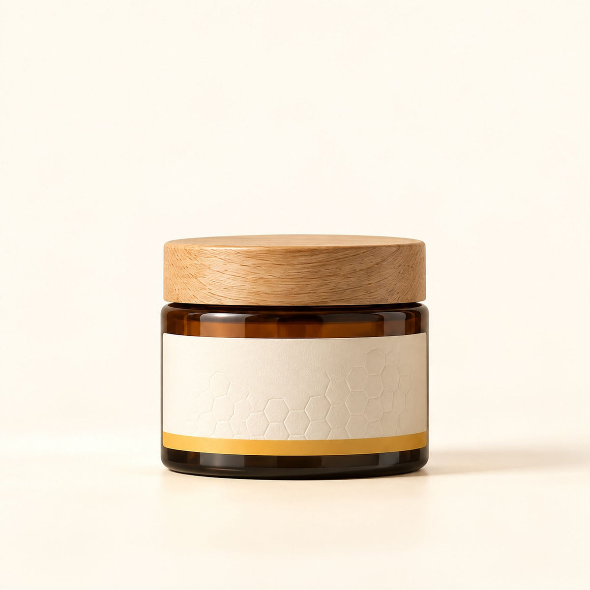 Masque Gommant Miel & Propolis, pot en verre ambré